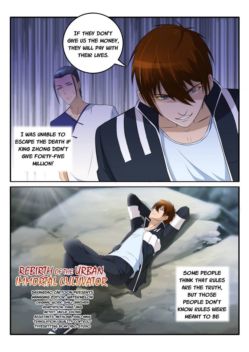 Read Rebirth Of The Urban Immortal Cultivator EN Manga Online
