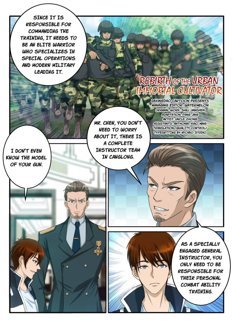 Read Rebirth Of The Urban Immortal Cultivator EN Manga Online