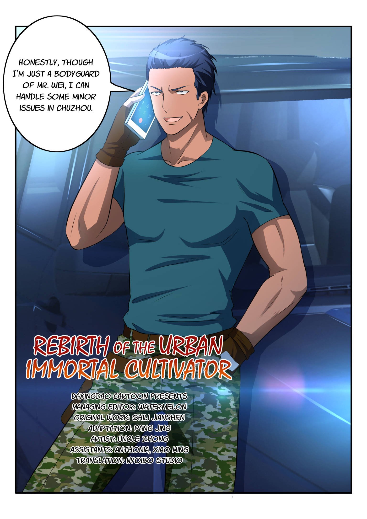 Read Rebirth Of The Urban Immortal Cultivator EN Manga Online