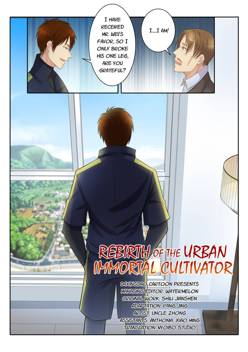 Read Rebirth Of The Urban Immortal Cultivator EN Manga Online