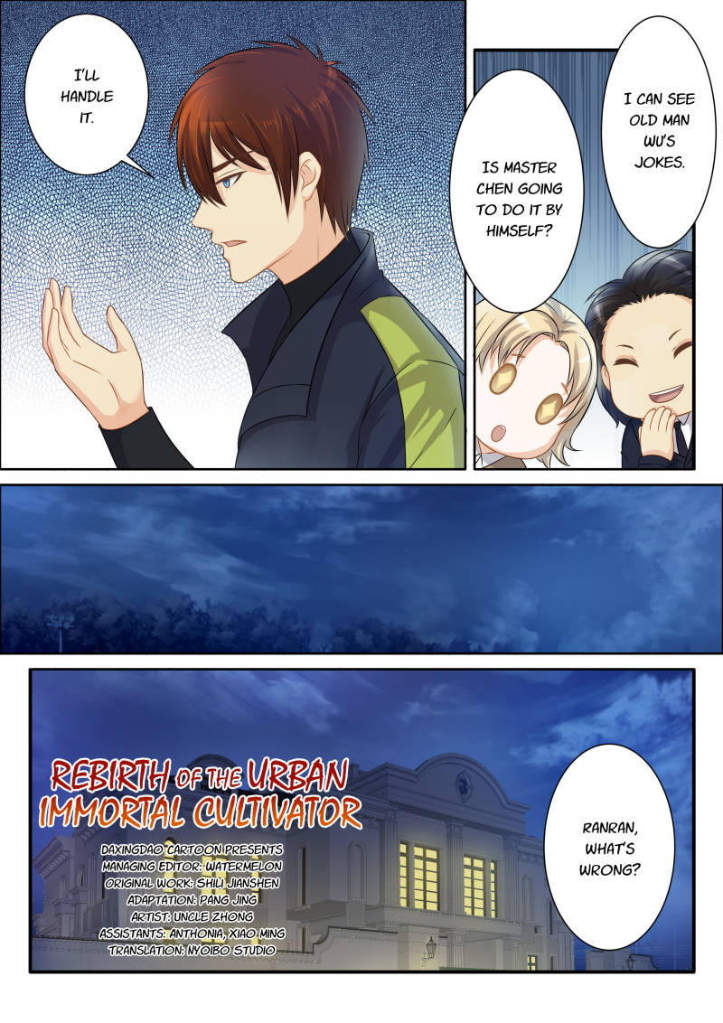 Read Rebirth Of The Urban Immortal Cultivator EN Manga Online