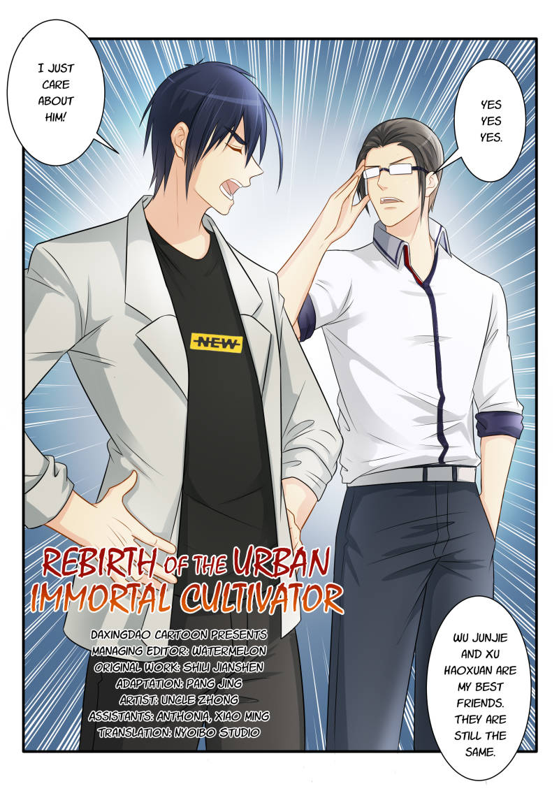 Read Rebirth Of The Urban Immortal Cultivator EN Manga Online