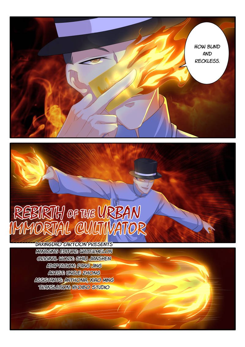 Read Rebirth Of The Urban Immortal Cultivator EN Manga Online