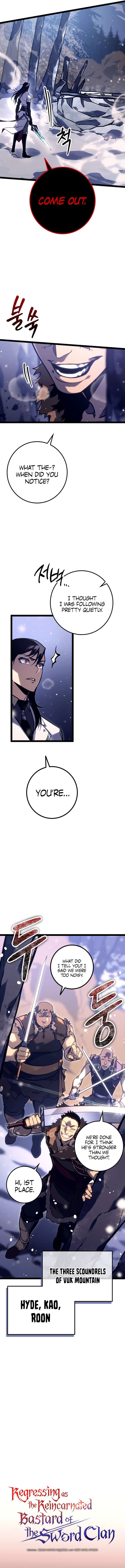 Read Regressing As The Reincarnated Bastard Of The Sword Clan EN Manga Online