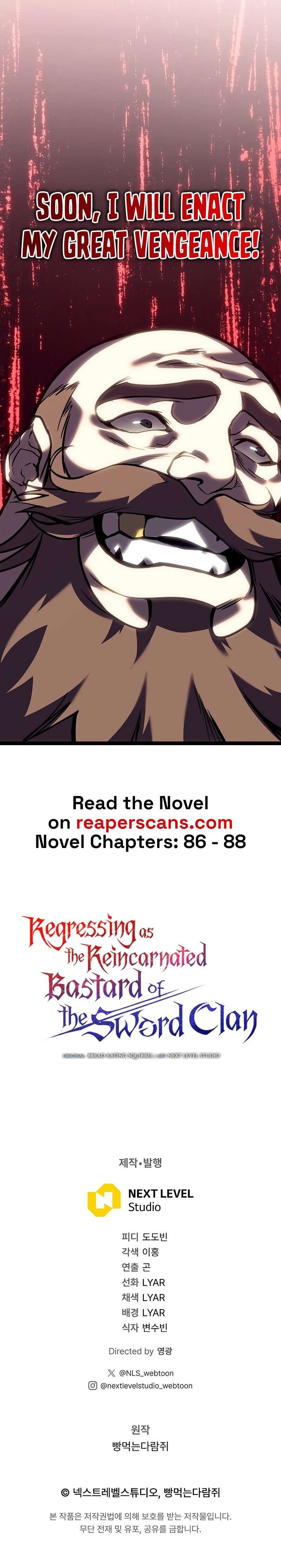 Read Regressing As The Reincarnated Bastard Of The Sword Clan EN Manga Online