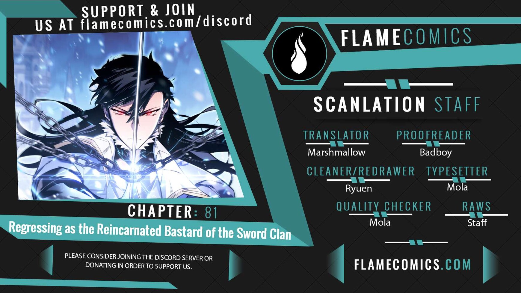 Read Regressing As The Reincarnated Bastard Of The Sword Clan EN Manga Online