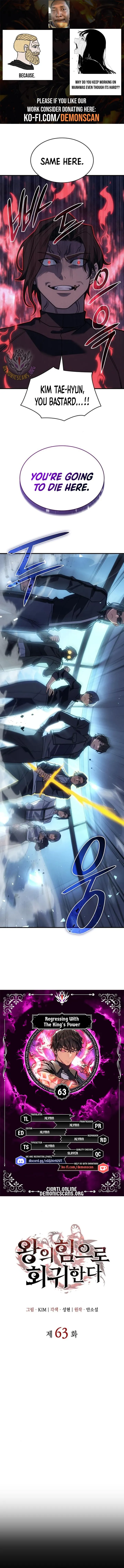 Read Regressing with the Kings Power EN Manga Online
