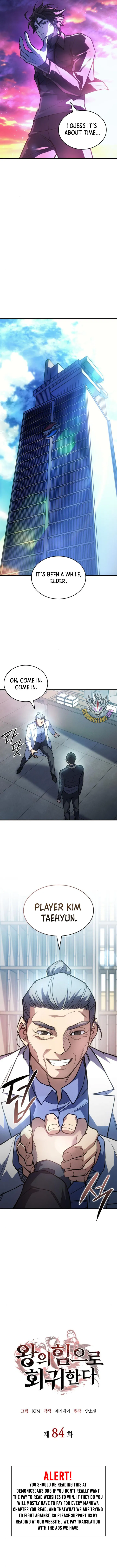 Read Regressing with the Kings Power EN Manga Online