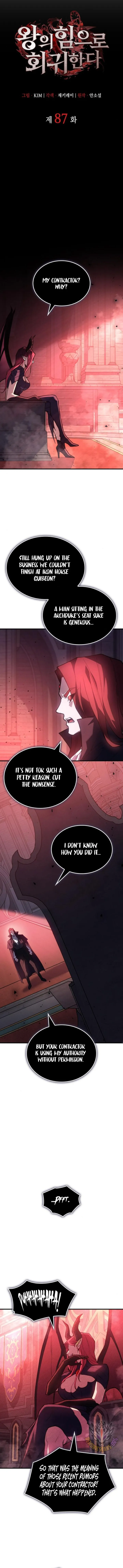 Read Regressing with the Kings Power EN Manga Online