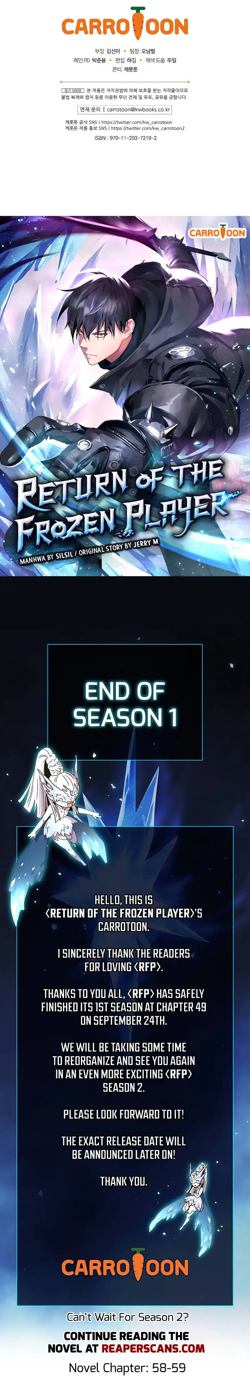 Read Return of the Frozen Player EN Manga Online