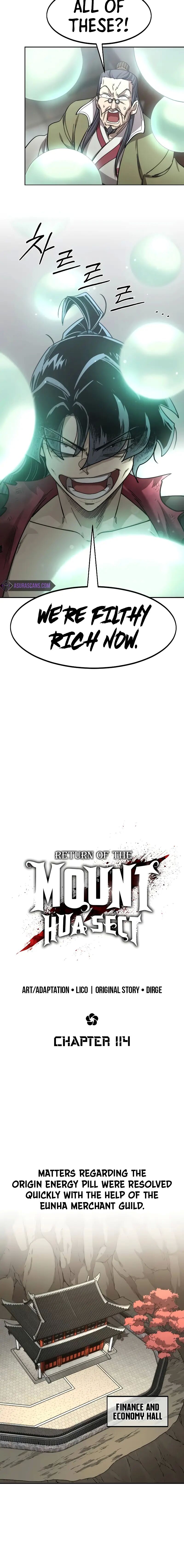 Read Return of the Mount Hua Sect EN Manga Online
