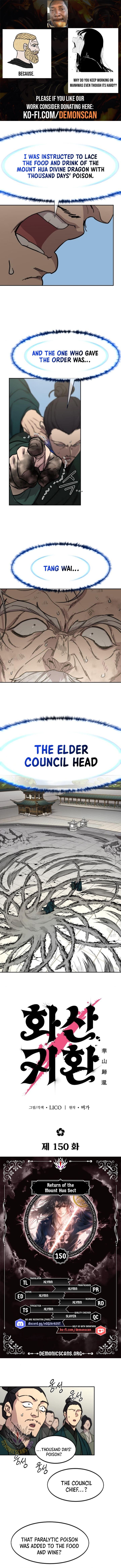 Read Return of the Mount Hua Sect EN Manga Online