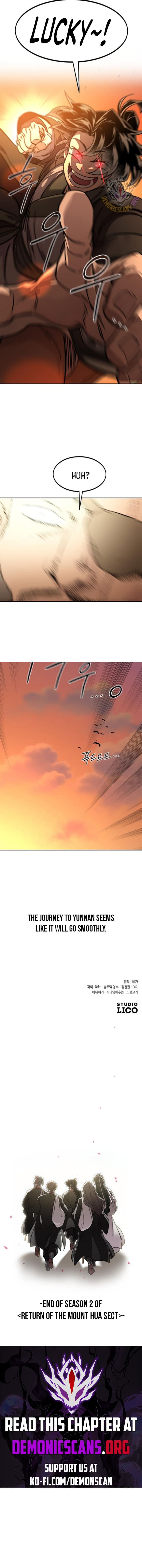 Read Return of the Mount Hua Sect EN Manga Online