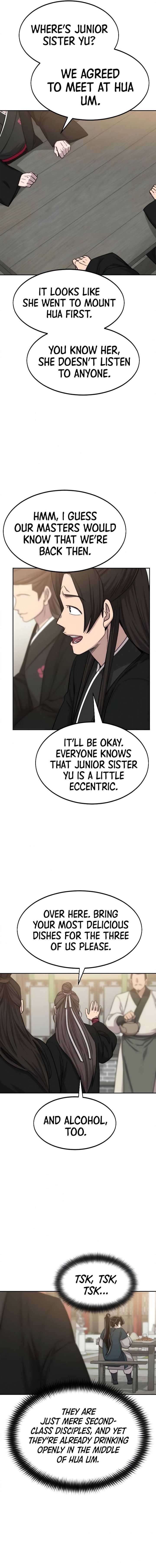 Read Return of the Mount Hua Sect EN Manga Online