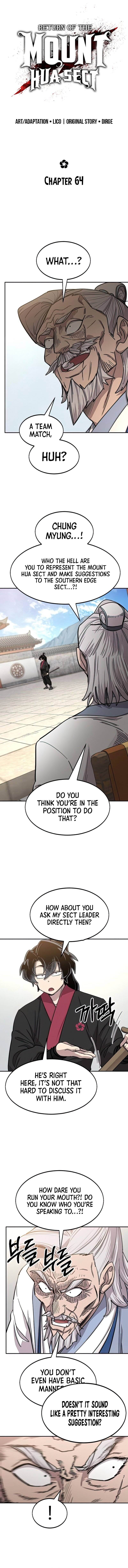 Read Return of the Mount Hua Sect EN Manga Online