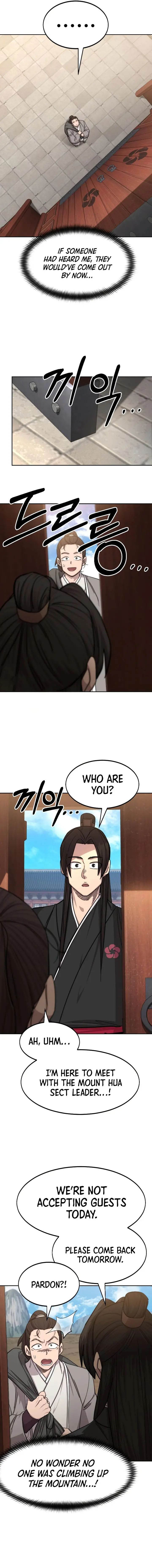 Read Return of the Mount Hua Sect EN Manga Online