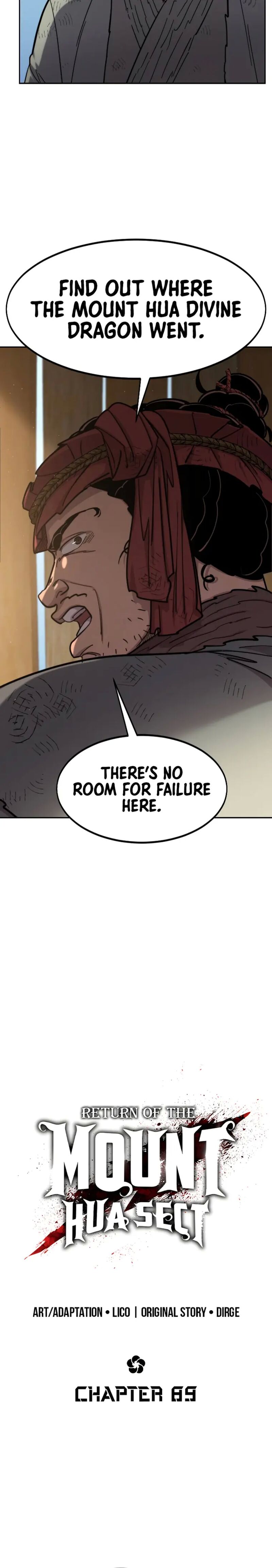 Read Return of the Mount Hua Sect EN Manga Online