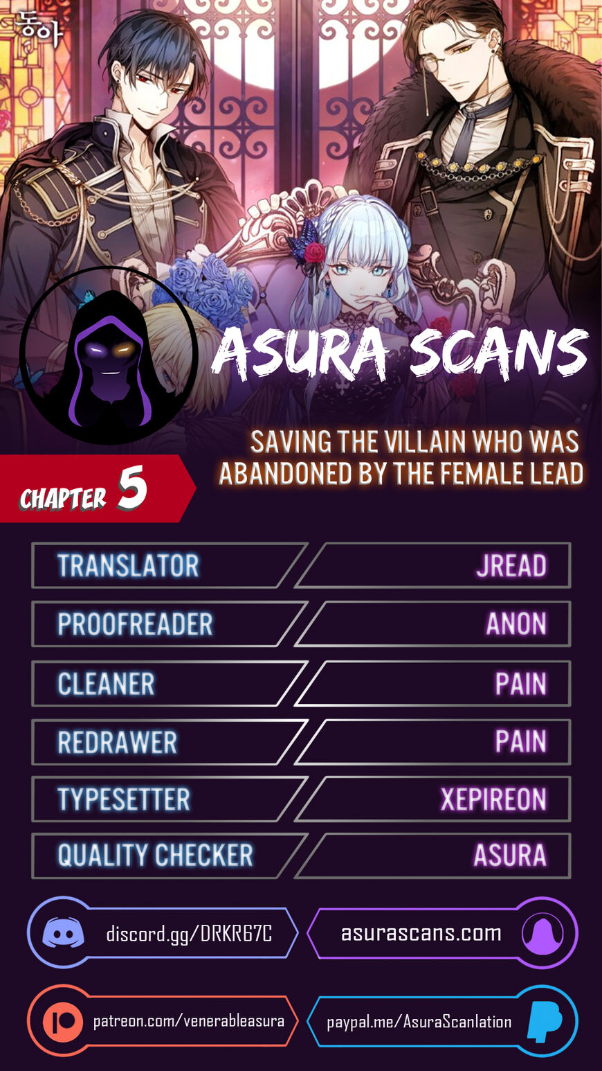 Read Saving the Villain Who was Abandoned by the Female Lead EN Manga Online