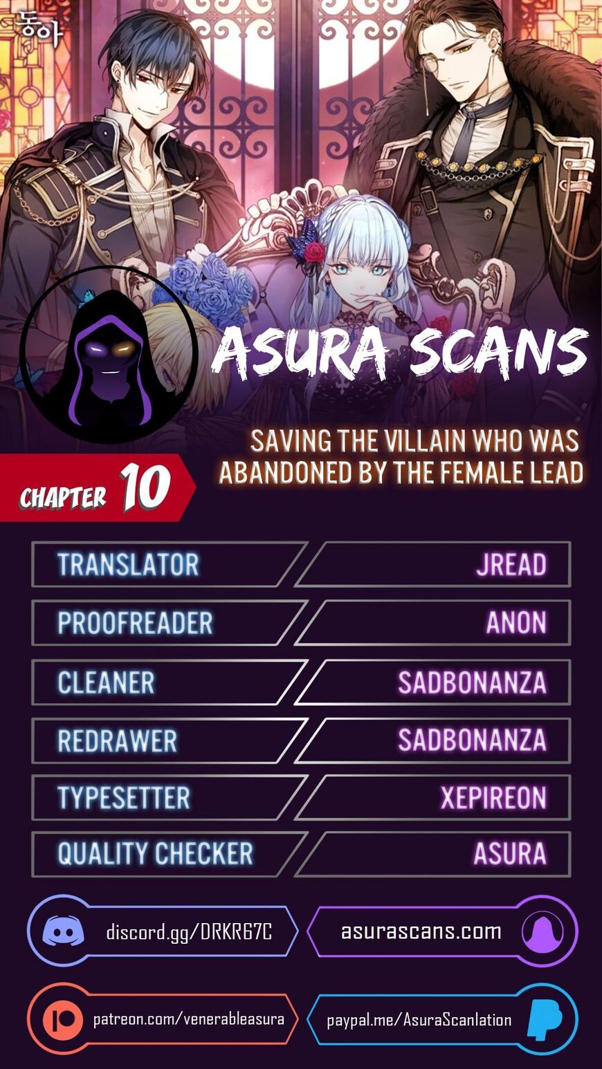 Read Saving the Villain Who was Abandoned by the Female Lead EN Manga Online