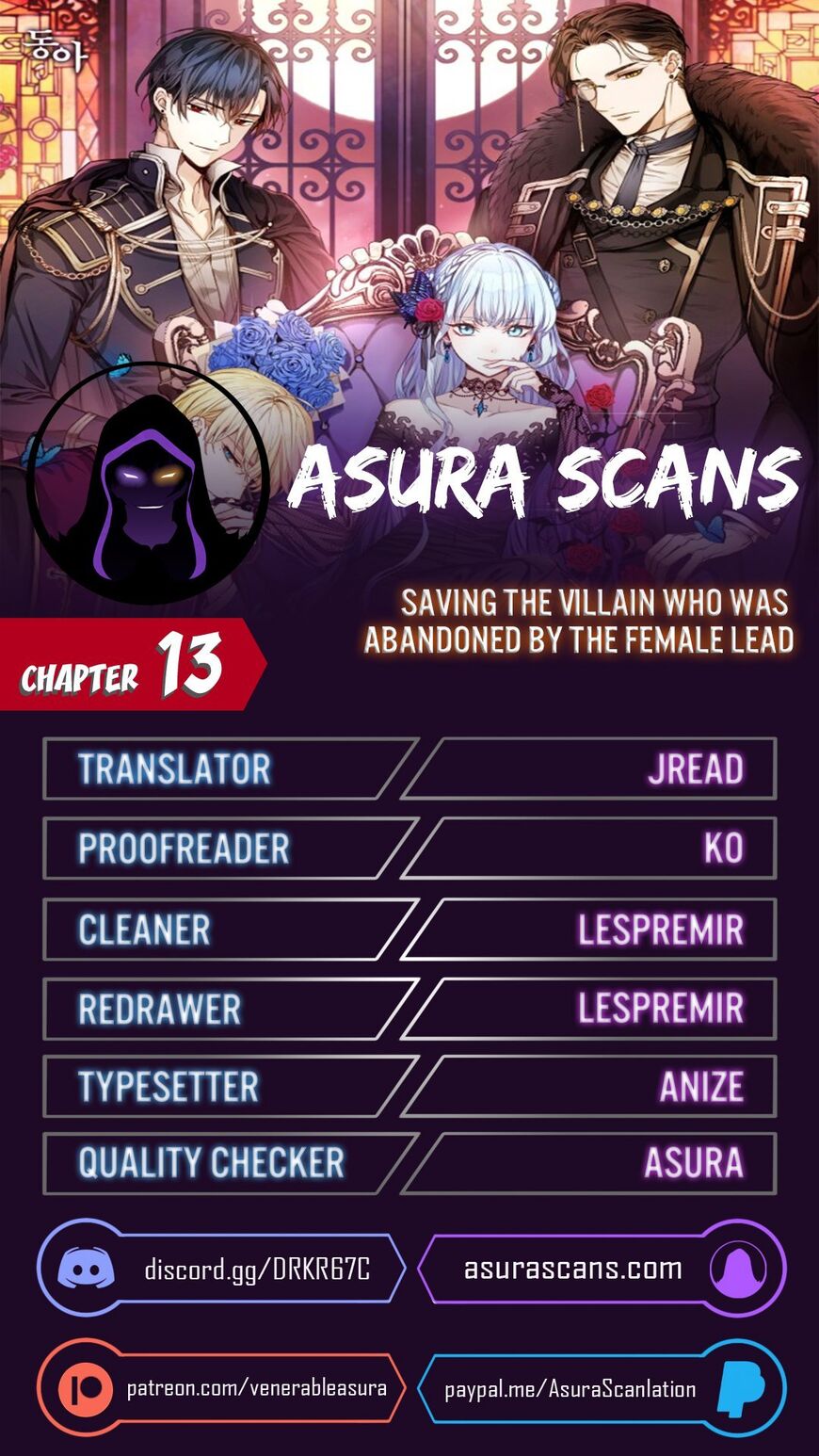 Read Saving the Villain Who was Abandoned by the Female Lead EN Manga Online