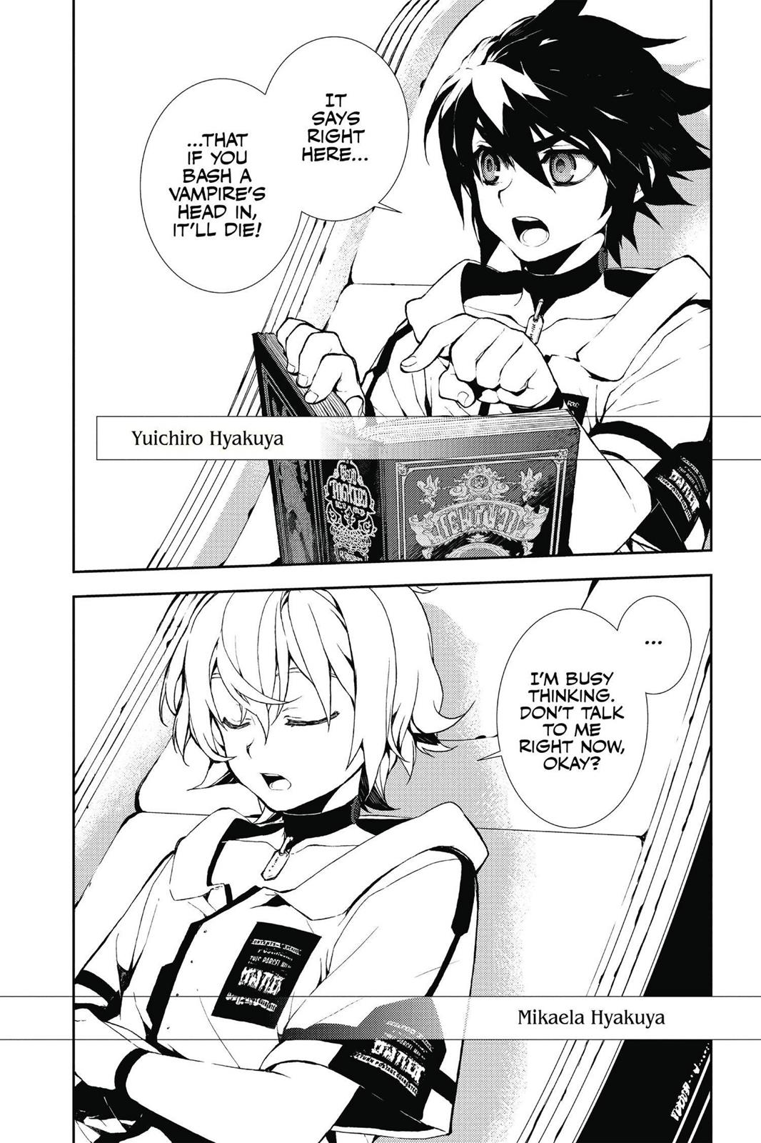 Read Seraph of the End Vampire Reign EN Manga Online