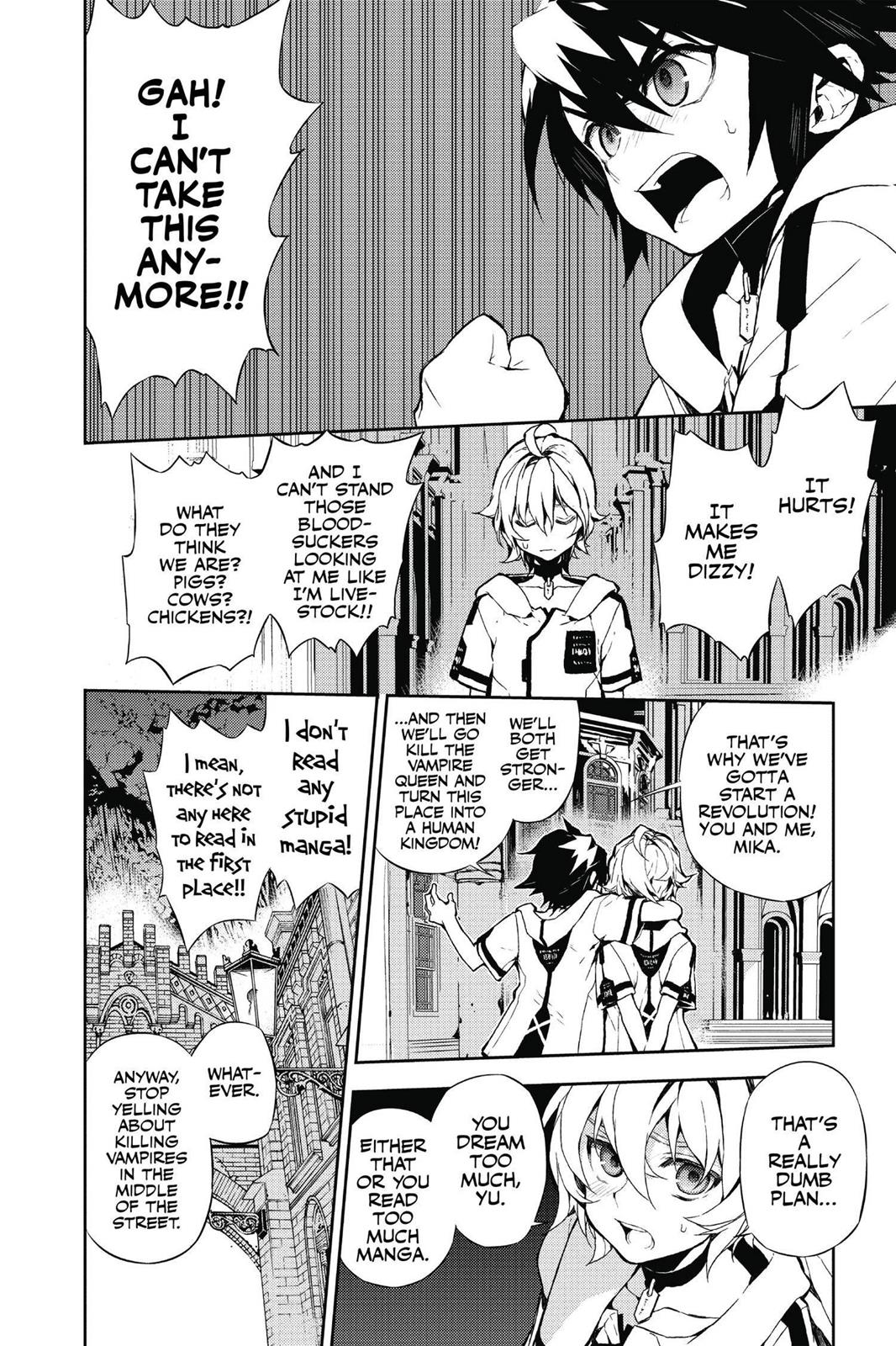 Read Seraph of the End Vampire Reign EN Manga Online
