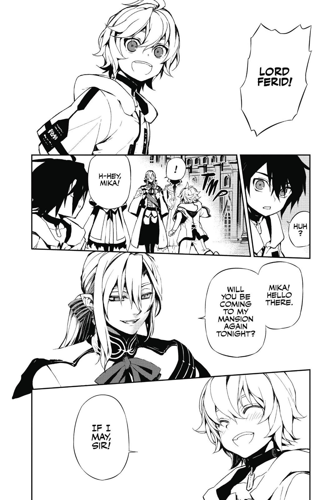 Read Seraph of the End Vampire Reign EN Manga Online