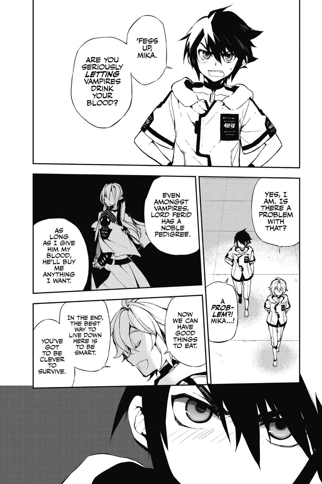 Read Seraph of the End Vampire Reign EN Manga Online