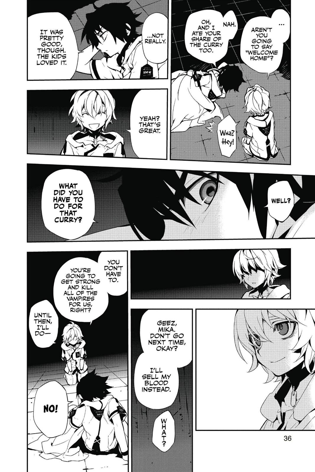 Read Seraph of the End Vampire Reign EN Manga Online