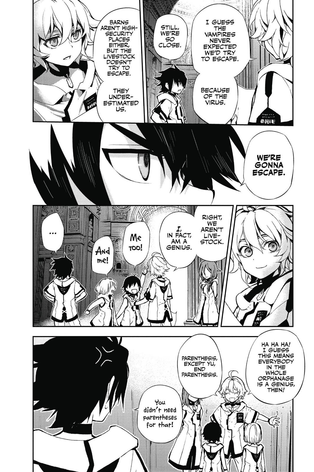 Read Seraph of the End Vampire Reign EN Manga Online