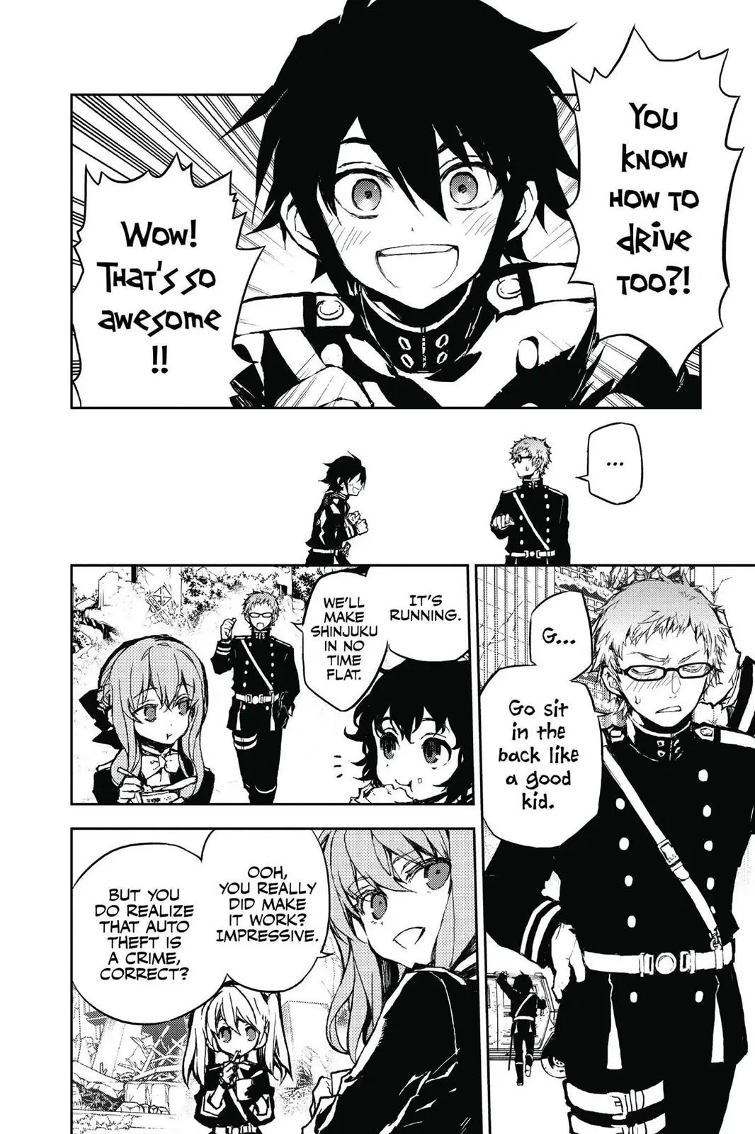 Read Seraph of the End Vampire Reign EN Manga Online