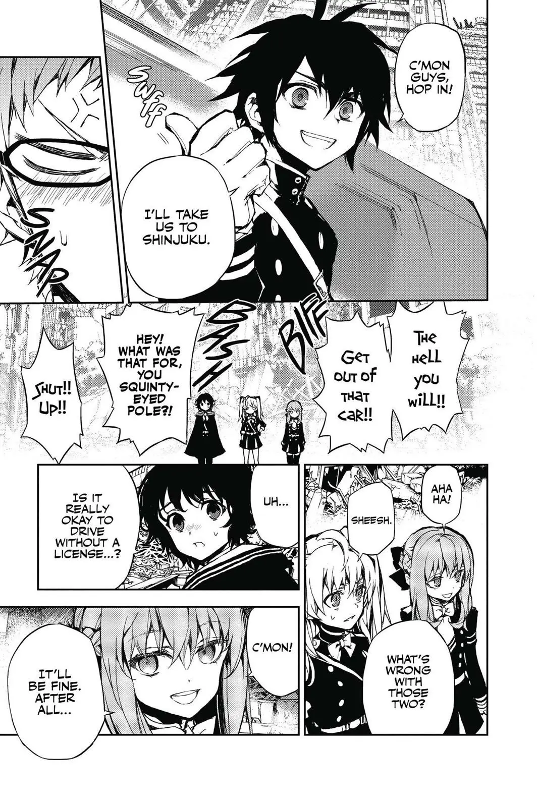 Read Seraph of the End Vampire Reign EN Manga Online