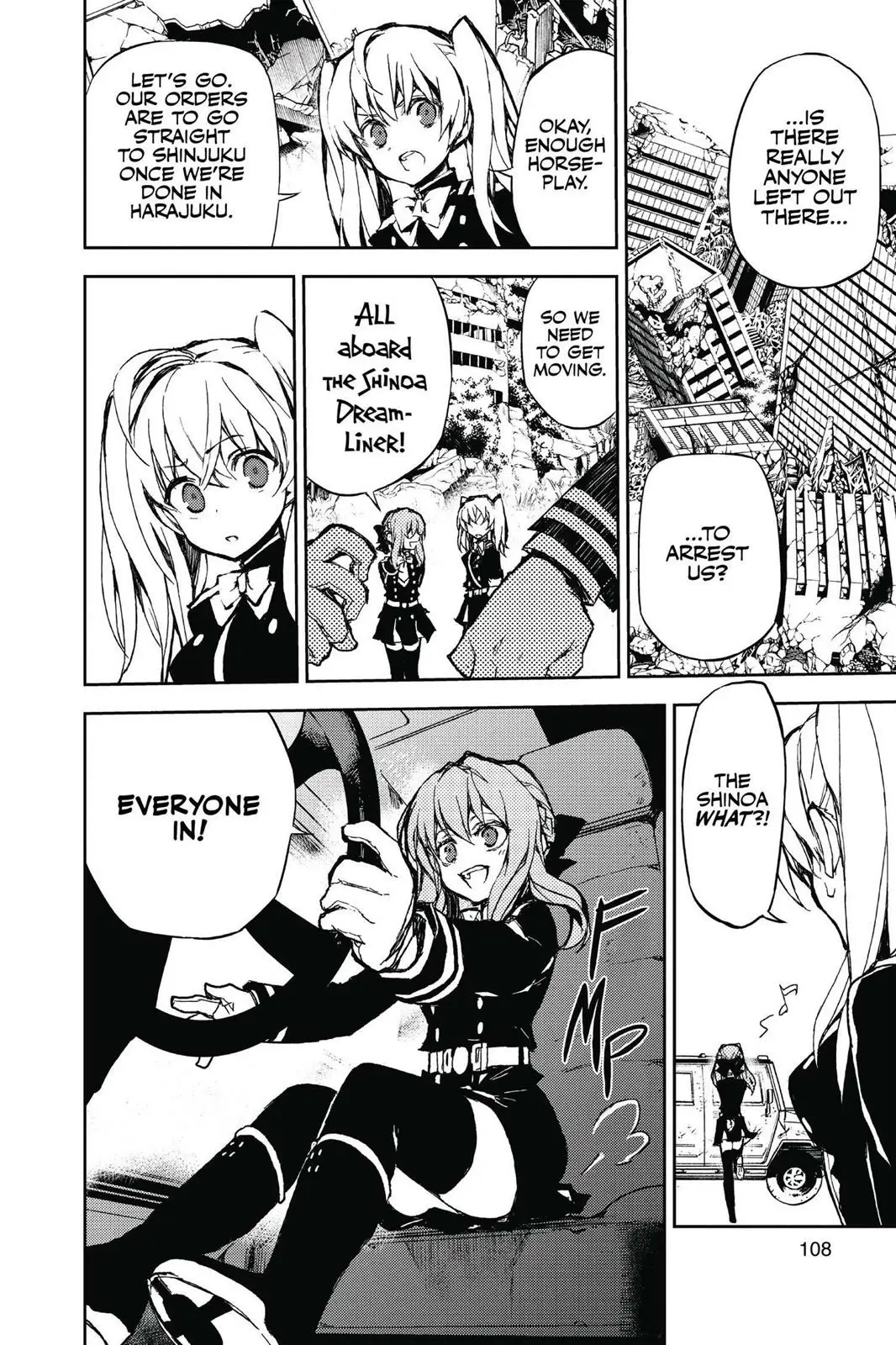 Read Seraph of the End Vampire Reign EN Manga Online