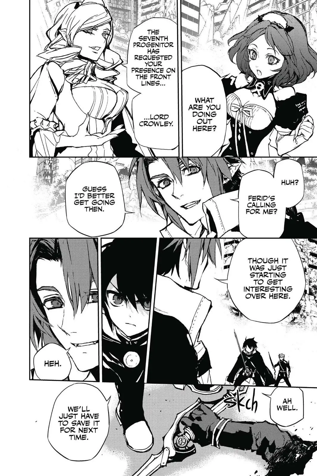 Read Seraph of the End Vampire Reign EN Manga Online