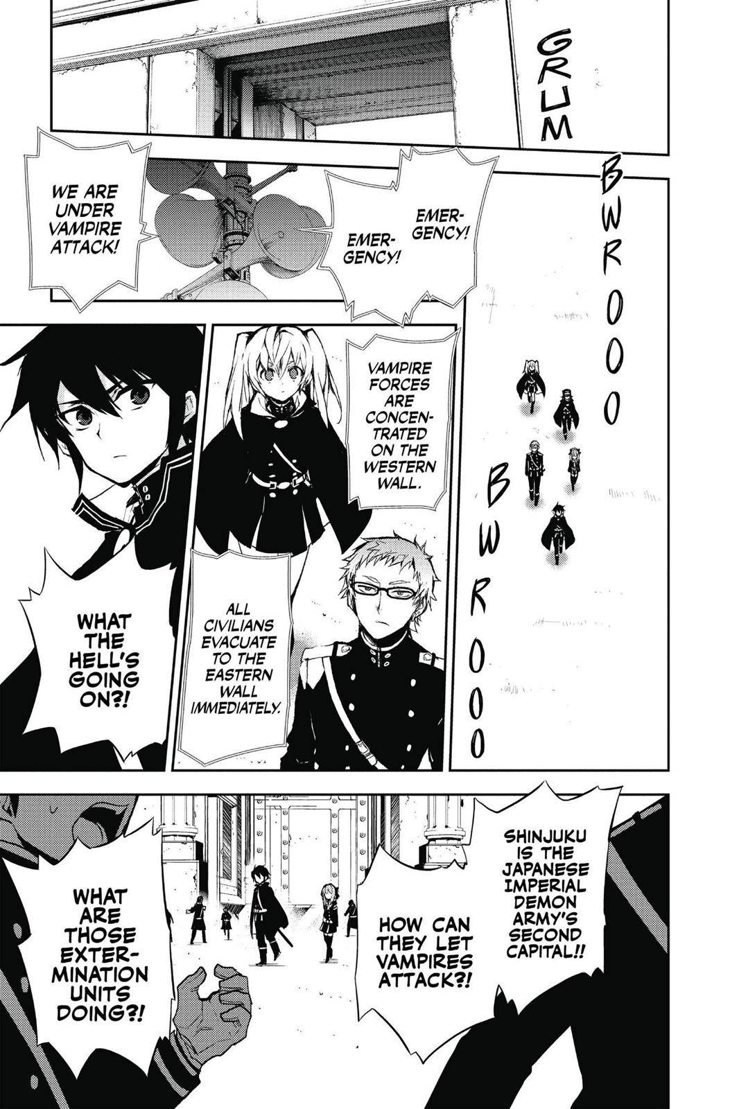 Read Seraph of the End Vampire Reign EN Manga Online