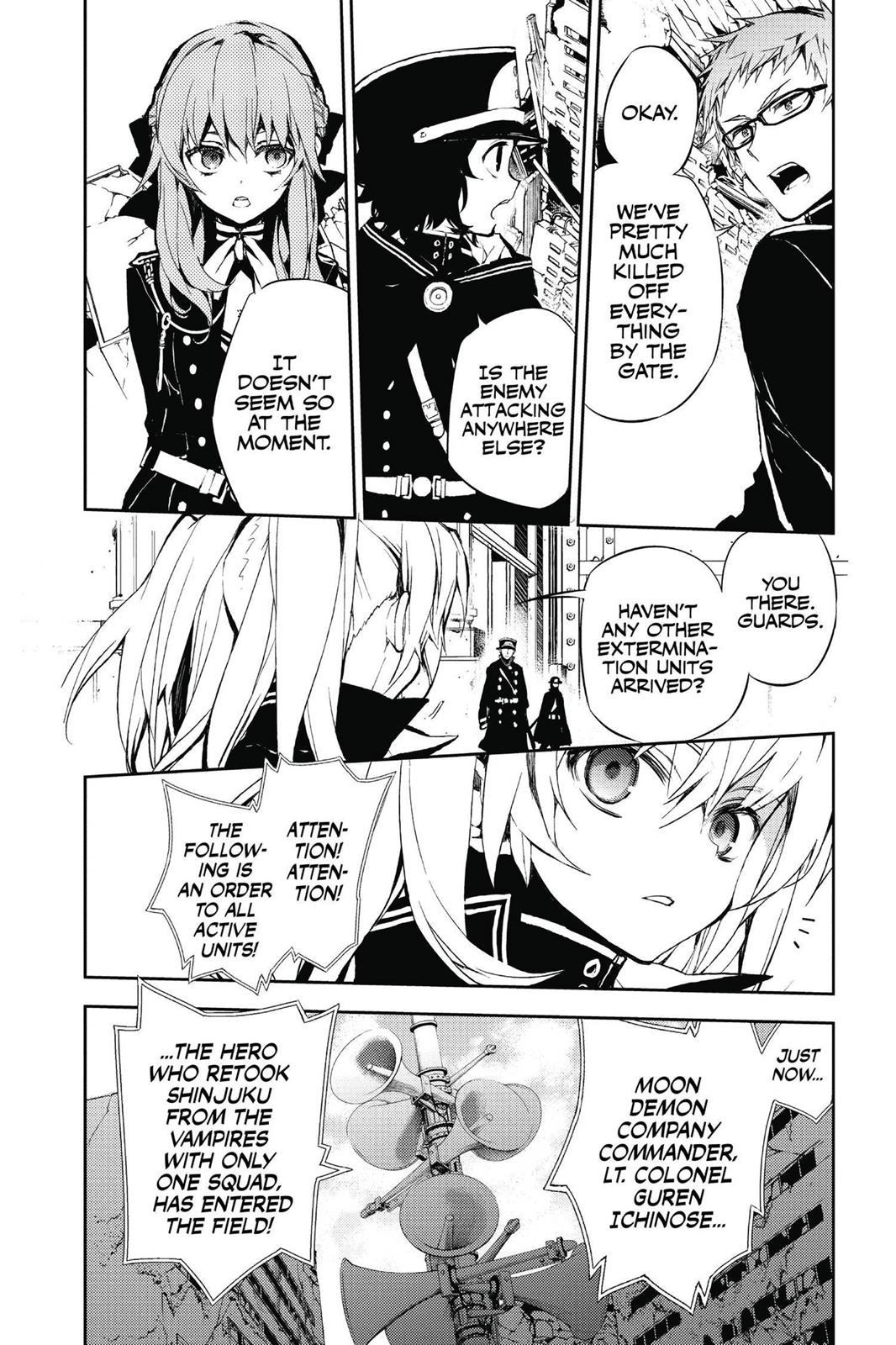 Read Seraph of the End Vampire Reign EN Manga Online