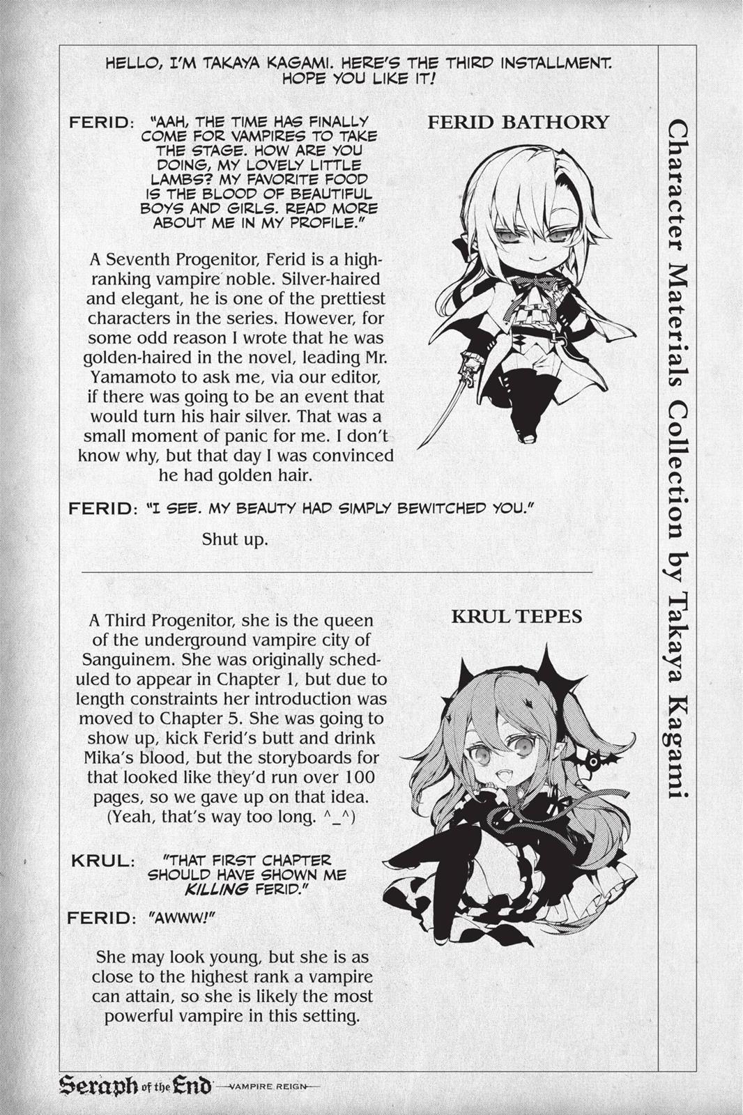 Read Seraph of the End Vampire Reign EN Manga Online