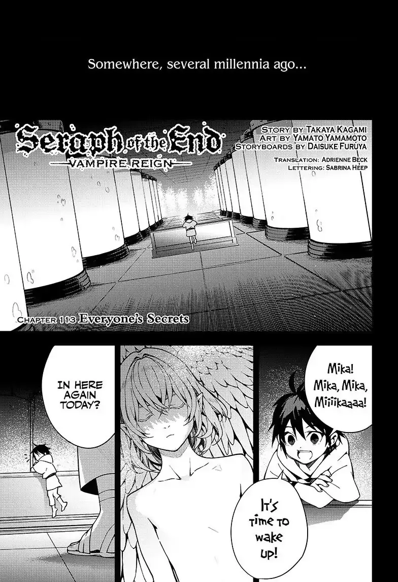 Read Seraph of the End Vampire Reign EN Manga Online