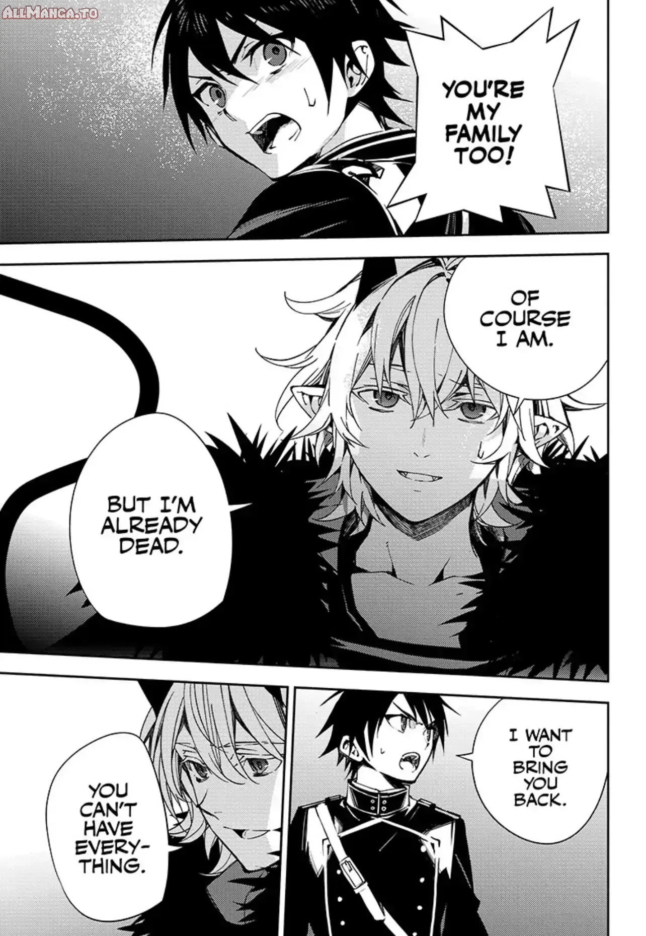 Read Seraph of the End Vampire Reign EN Manga Online