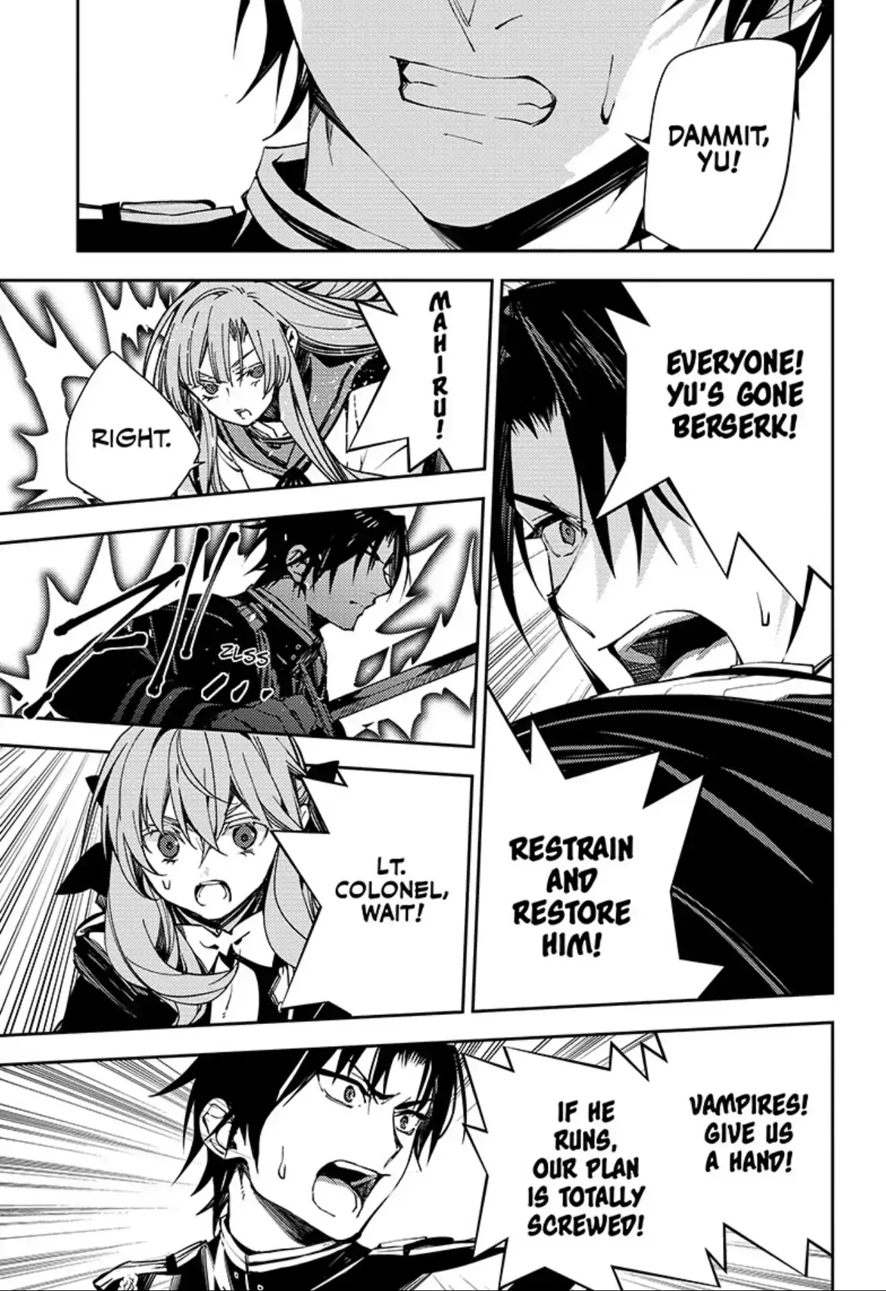 Read Seraph of the End Vampire Reign EN Manga Online