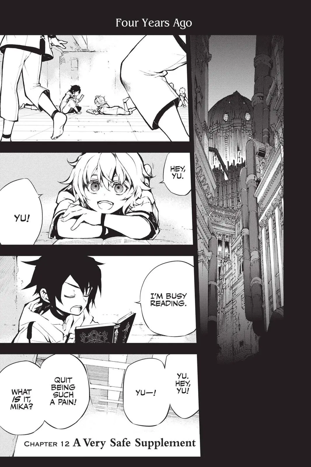 Read Seraph of the End Vampire Reign EN Manga Online