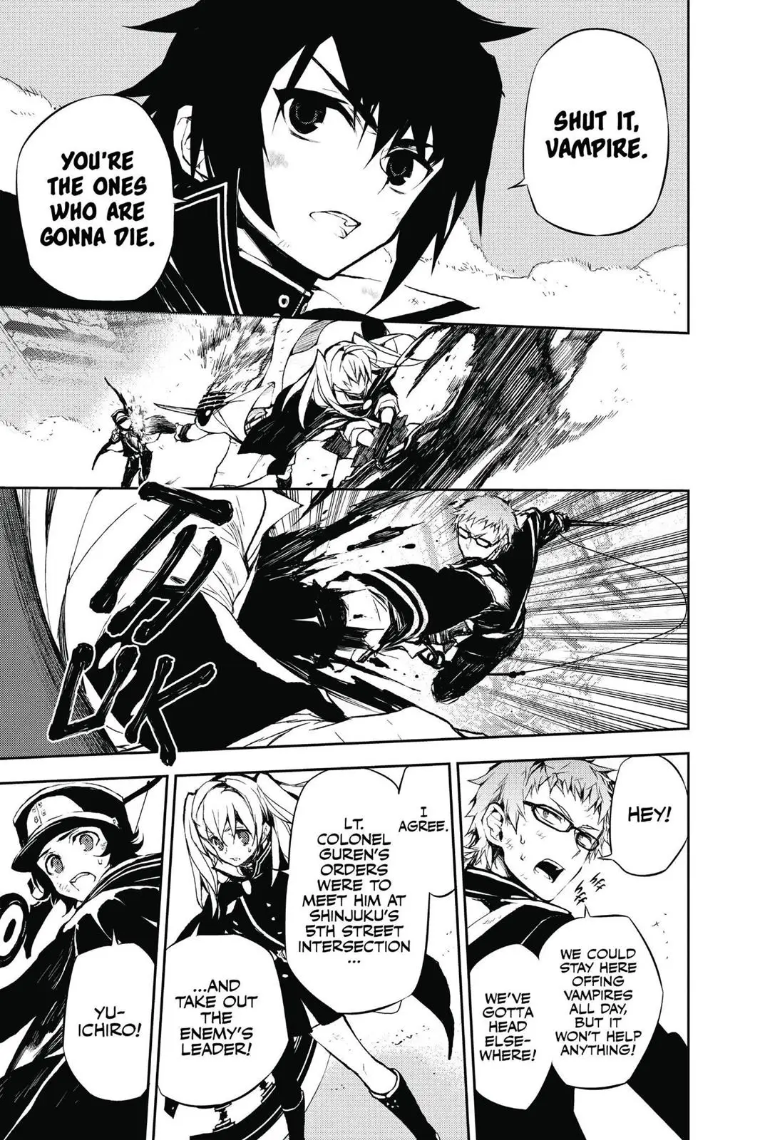 Read Seraph of the End Vampire Reign EN Manga Online