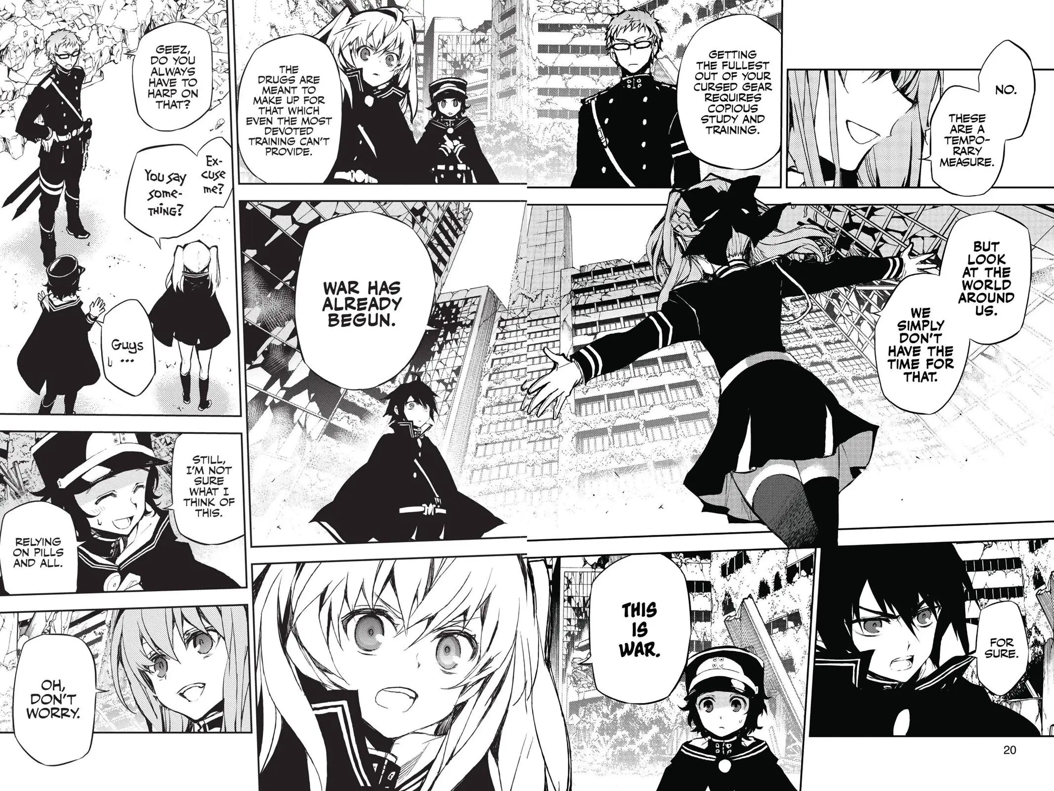 Read Seraph of the End Vampire Reign EN Manga Online