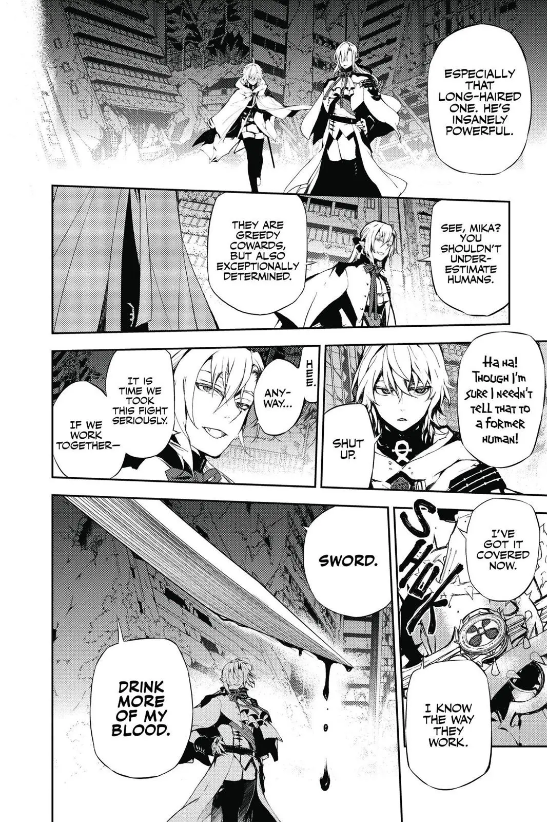 Read Seraph of the End Vampire Reign EN Manga Online