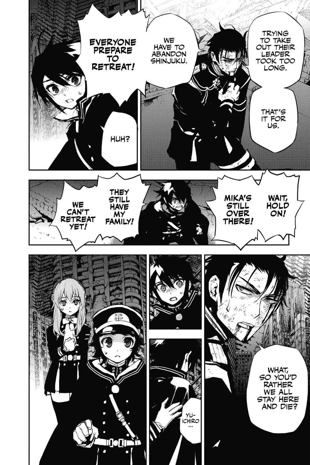 Read Seraph of the End Vampire Reign EN Manga Online