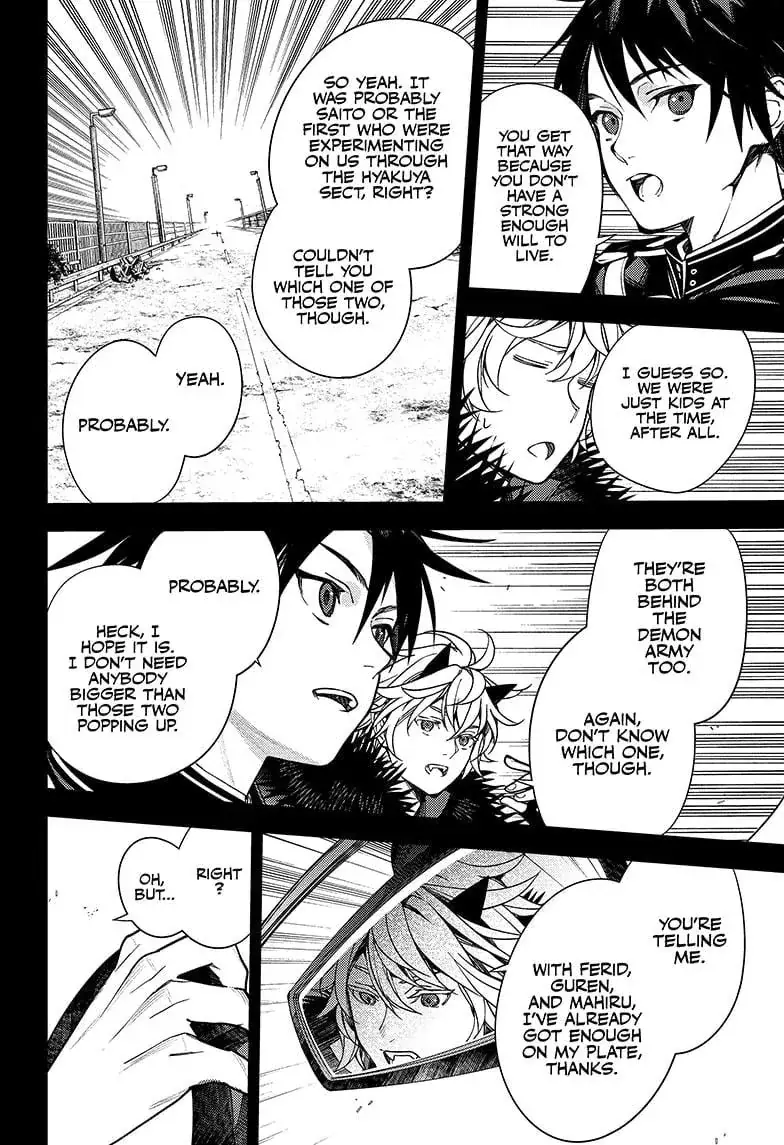 Read Seraph of the End Vampire Reign EN Manga Online