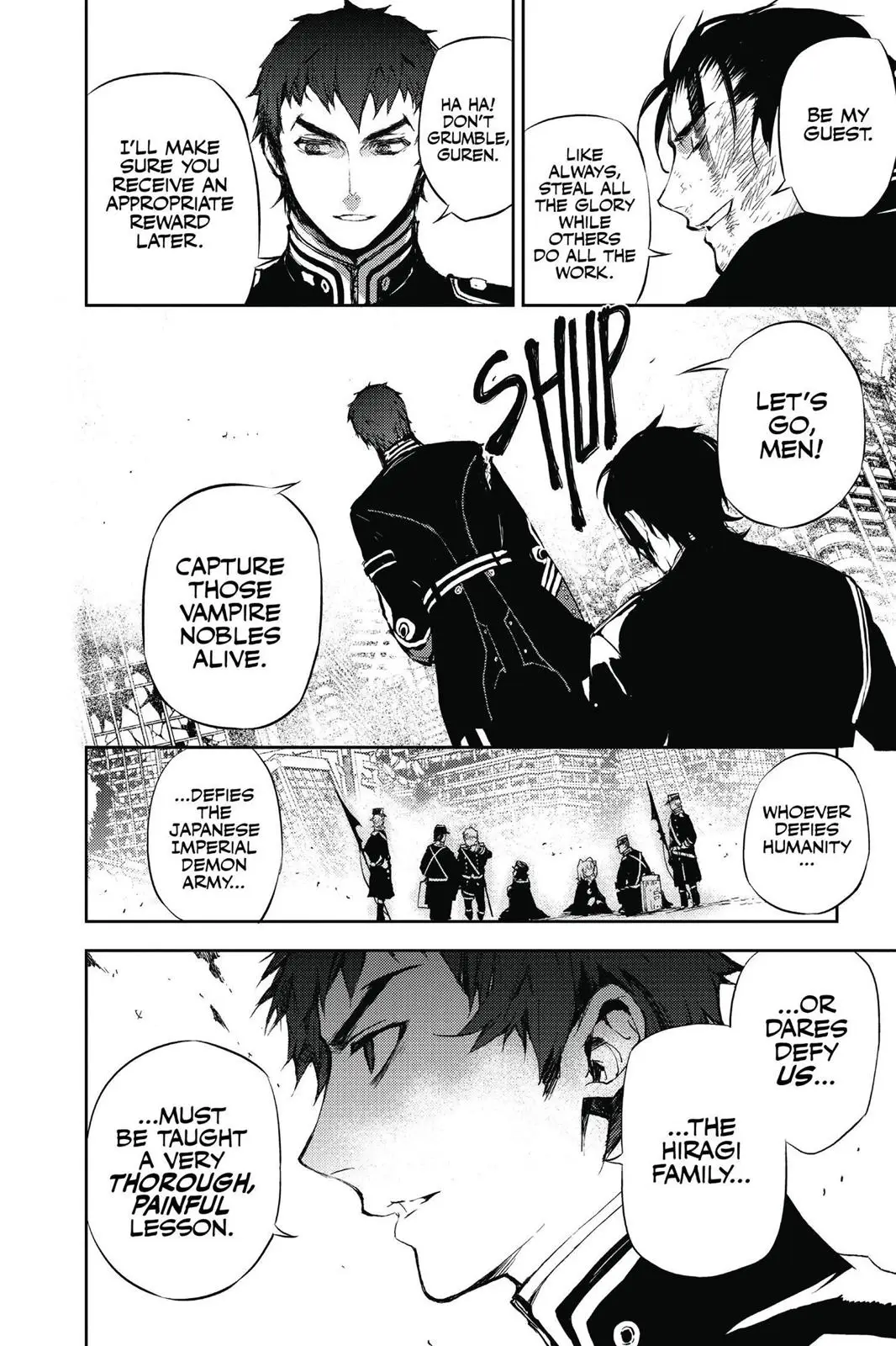 Read Seraph of the End Vampire Reign EN Manga Online
