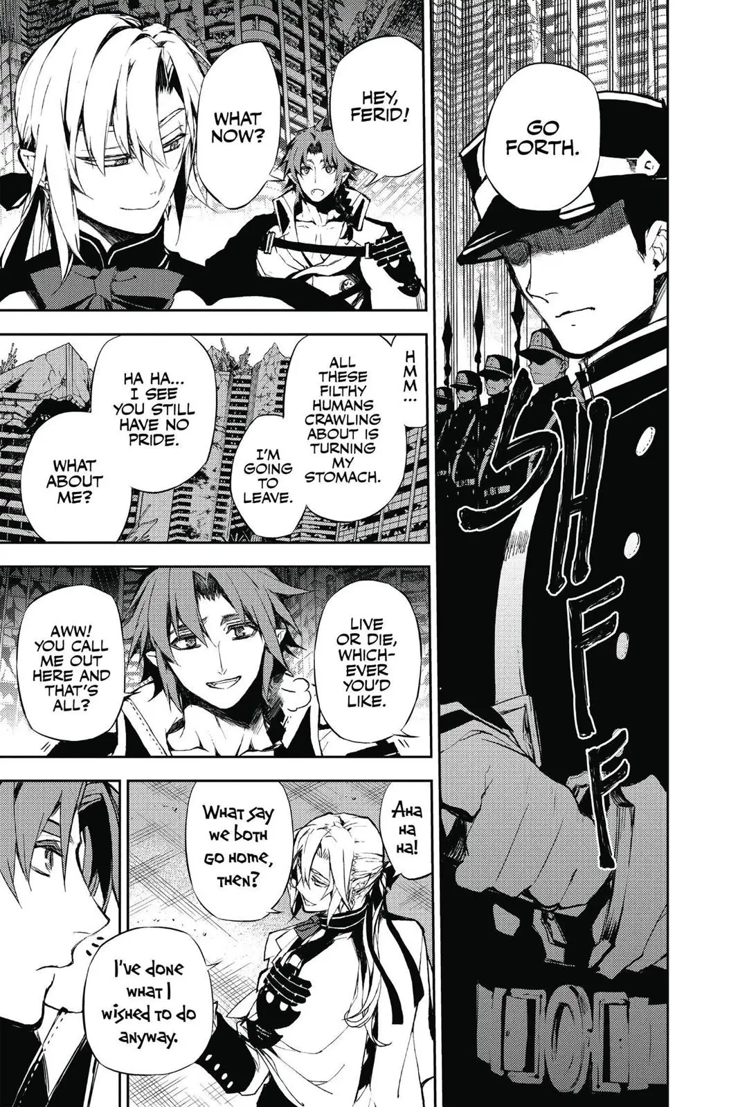 Read Seraph of the End Vampire Reign EN Manga Online