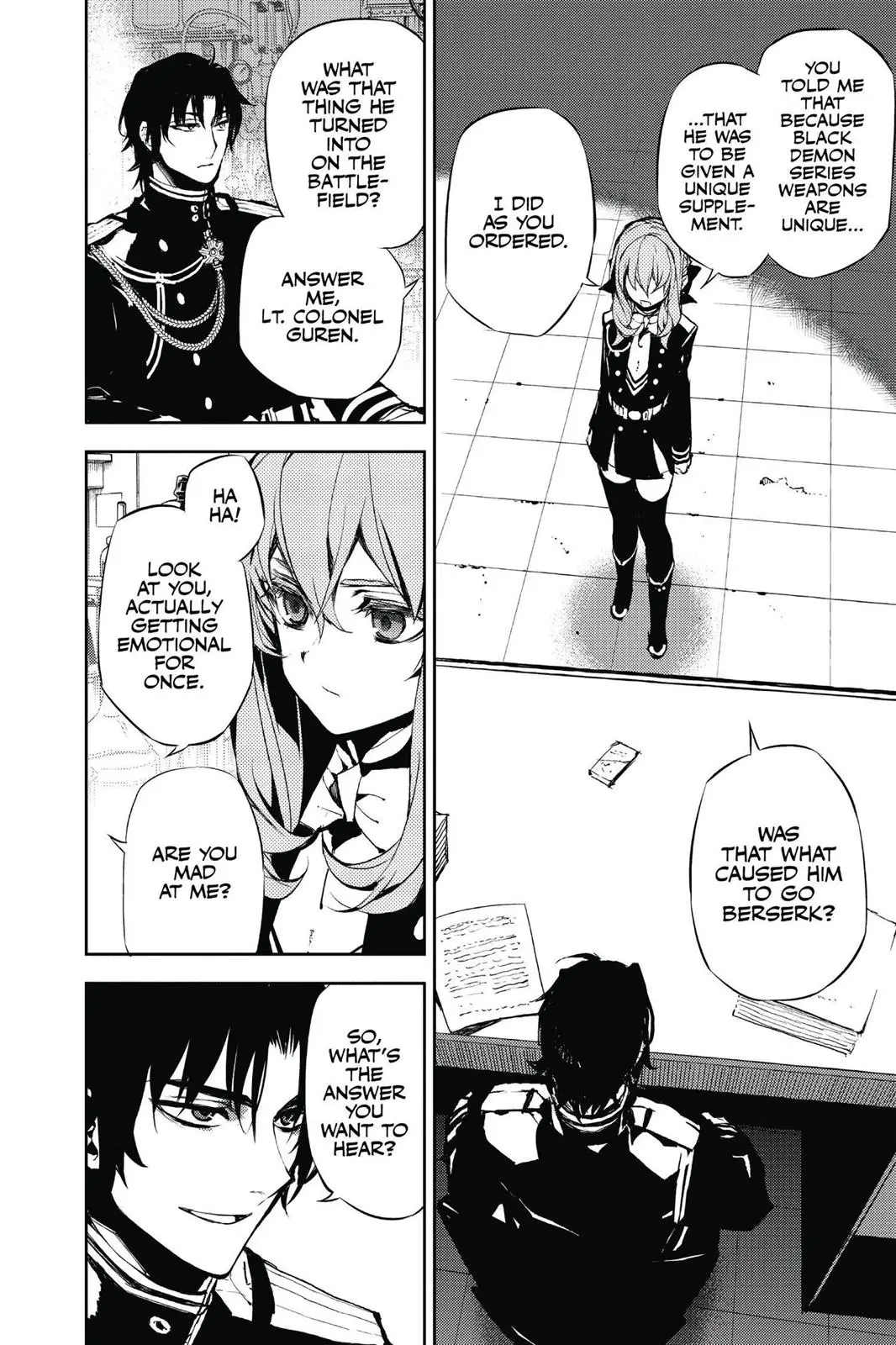 Read Seraph of the End Vampire Reign EN Manga Online