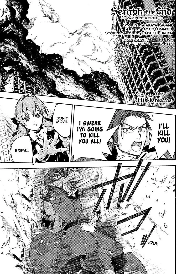 Read Seraph of the End Vampire Reign EN Manga Online